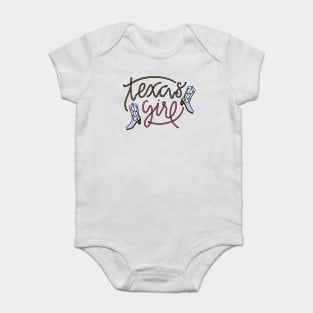 Texas Girl Baby Bodysuit